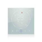 BHT-008GAL 95-240V AC 5A Smart Home Water Heating LED Thermostat Without WiFi(White)