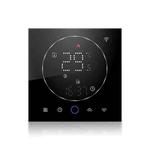 BHT-008GCLW 95-240V AC 5A Smart Home Boiler Heating LED Thermostat With WiFi(Black)