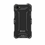 For iPhone 6s / 6 R-JUST Pure Color Shockproof Dustproof Armor Metal Protective Case(Black)