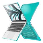 For MacBook Air 13.6 inch A2681 2022 Translucent Laptop Protective Case(Light Blue)