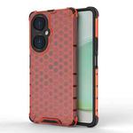 For Huawei nova 11i Shockproof Honeycomb PC + TPU Phone Case(Red)