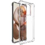 For Motorola Edge 50 Ultra 5G imak Shockproof Airbag TPU Phone Case(Transparent)