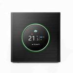 BHT-7000-GALW 95-240V AC 3A Smart Knob Water Heating Thermostat with Internal Sensor & WiFi Connection(Black)