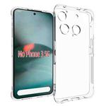 For Nothing Phone 3 Shockproof Non-slip Thickening TPU Phone Case(Transparent)