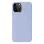 For iPhone 15 Pro Max Liquid Silicone Phone Case(Lilac Purple)