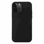 For iPhone 15 Pro Max Liquid Silicone Phone Case(Black)