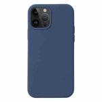 For iPhone 15 Pro Max Liquid Silicone Phone Case(Blue)