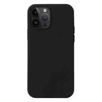 For iPhone 15 Pro Liquid Silicone Phone Case(Black)