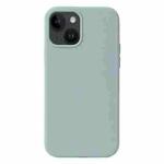 For iPhone 15 Plus Liquid Silicone Phone Case(Emerald Green)