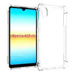 For Sony Xperia Ace III Shockproof Non-slip Thickening TPU Phone Case(Transparent)