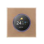 BHT-7000-GBLZB 95-240V AC 16A Smart Knob Thermostat Electric Heating Controller with Zigbee & WiFi(Gold)