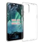 For Nokia G21 Waterproof Texture TPU Phone Case(Transparent)