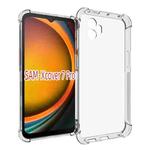 For Samsung Galaxy XCover7 Pro Shockproof Non-slip Thickening TPU Phone Case(Transparent)