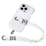 imak Short Style Phone Anti-Lost Lanyard(White)