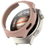For Huawei Watch 4 Pro Half Coverage Hollowed Watch Protective Case + Hydrogel Film Set(Pink)