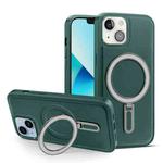 For iPhone 13 MagSafe Magnetic Holder Phone Case(Green)