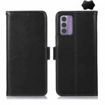 For Nokia G42 5G Magnetic Crazy Horse Texture Genuine Leather RFID Phone Case(Black)