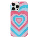 For iPhone 15 Pro Painted Pattern PC Phone Case(Love)