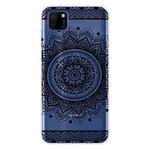 For Huawei Y5p (2020) Coloured Drawing Pattern Highly Transparent TPU Protective Case(Mandala)