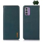 For Nokia G42 5G KHAZNEH Nappa Top Layer Cowhide Leather Phone Case(Green)