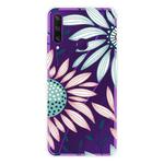 For Huawei Y6p (2020) Coloured Drawing Pattern Highly Transparent TPU Protective Case(Flower)