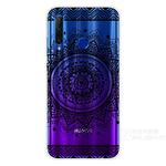 For Huawei Honor 20 Lite Coloured Drawing Pattern Highly Transparent TPU Protective Case(Mandala)