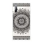 For Samsung Galaxy Note 10 Coloured Drawing Pattern Highly Transparent TPU Protective Case(Mandala)