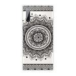For Samsung Galaxy Note 10+ Coloured Drawing Pattern Highly Transparent TPU Protective Case(Mandala)