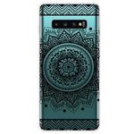 For Samsung Galaxy S10 5G Coloured Drawing Pattern Highly Transparent TPU Protective Case(Mandala)