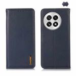 For OnePlus Nord 13 KHAZNEH Nappa Top Layer Cowhide Leather Phone Case(Blue)