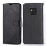 For Huawei Mate 20 Pro AZNS Sheepskin Texture Horizontal Flip Leather Case with Holder & Card Slots & Wallet(Black)