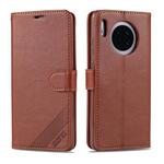 For Huawei Mate 30 / Mate 30 Pro AZNS Sheepskin Texture Horizontal Flip Leather Case with Holder & Card Slots & Wallet(Brown)