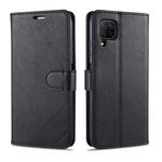 For Huawei Nova 6 SE AZNS Sheepskin Texture Horizontal Flip Leather Case with Holder & Card Slots & Wallet(Black)