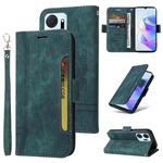 For Honor X7a / Play7T BETOPNICE Dual-side Buckle Leather Phone Case(Green)