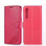 For Huawei P30 AZNS Sheepskin Texture Horizontal Flip Leather Case with Holder & Card Slots & Wallet(Red)