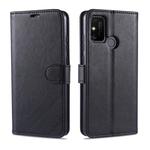 For Huawei Honor 9A AZNS Sheepskin Texture Horizontal Flip Leather Case with Holder & Card Slots & Wallet(Black)