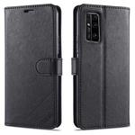 For Huawei Honor 30 / 30 Pro AZNS Sheepskin Texture Horizontal Flip Leather Case with Holder & Card Slots & Wallet(Black)