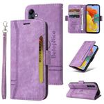 For Samsung Galaxy M14 5G / F14 5G BETOPNICE Dual-side Buckle Leather Phone Case(Purple)