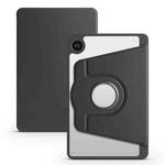For Samsung Galaxy Tab A9 Acrylic 360 Degree Rotation Smart Tablet Leather Case(Black)
