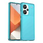 For Xiaomi Redmi Note 13 Pro+ Candy Series TPU Phone Case(Transparent Blue)