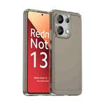 For Xiaomi Redmi Note 13 4G Candy Series TPU Phone Case(Transparent Grey)