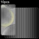 For Samsung Galaxy S24 FE 5G 10pcs 0.26mm 9H 2.5D Tempered Glass Film