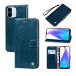 For Xiaomi Redmi A1/A2 Oil Wax Texture Leather Phone Case(Blue)