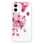 For iPhone 11 Coloured Drawing Pattern Highly Transparent TPU Protective Case(Cherry Blossoms)