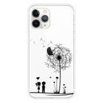 For iPhone 11 Pro Coloured Drawing Pattern Highly Transparent TPU Protective Case(Dandelion)