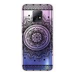 For Xiaomi Redmi 10X 5G Coloured Drawing Pattern Highly Transparent TPU Protective Case(Mandala)