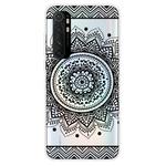 For Xiaomi Mi Note 10 Lite Coloured Drawing Pattern Highly Transparent TPU Protective Case(Mandala)