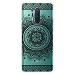 For OnePlus 8 Pro Coloured Drawing Pattern Highly Transparent TPU Protective Case(Mandala)
