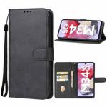For Samsung Galaxy M34 5G Leather Phone Case(Black)