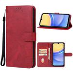 For Samsung Galaxy F15 Leather Phone Case(Red)